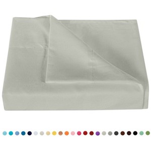 Brushed Microfiber Flat Sheet Only, Super Soft Hotel Quality Top Sheet - NTBAY - 1 of 4