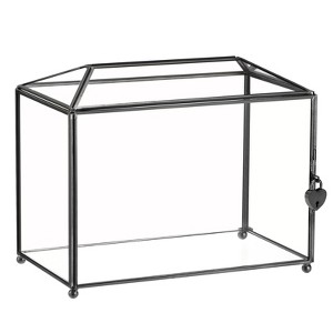 Unique Bargains Brass Wedding Graduation Party Decorative Box - 1 of 4