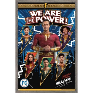 Trends International DC Comics Movie Shazam! Fury of the Gods - Family Framed Wall Poster Prints - 1 of 4