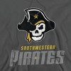 Southwestern University Official Distressed Primary Logo Adult Pull-Over Hoodie - 2 of 4