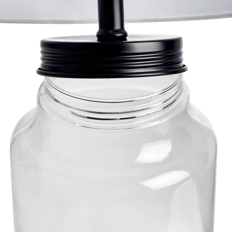 Fillable Clear Glass Table Lamp - Cresswell Lighting, 4 of 9