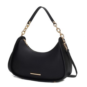 MKF Collection Lottie Vegan Leather Half-Moon Shoulder Bag by Mia K - 1 of 4