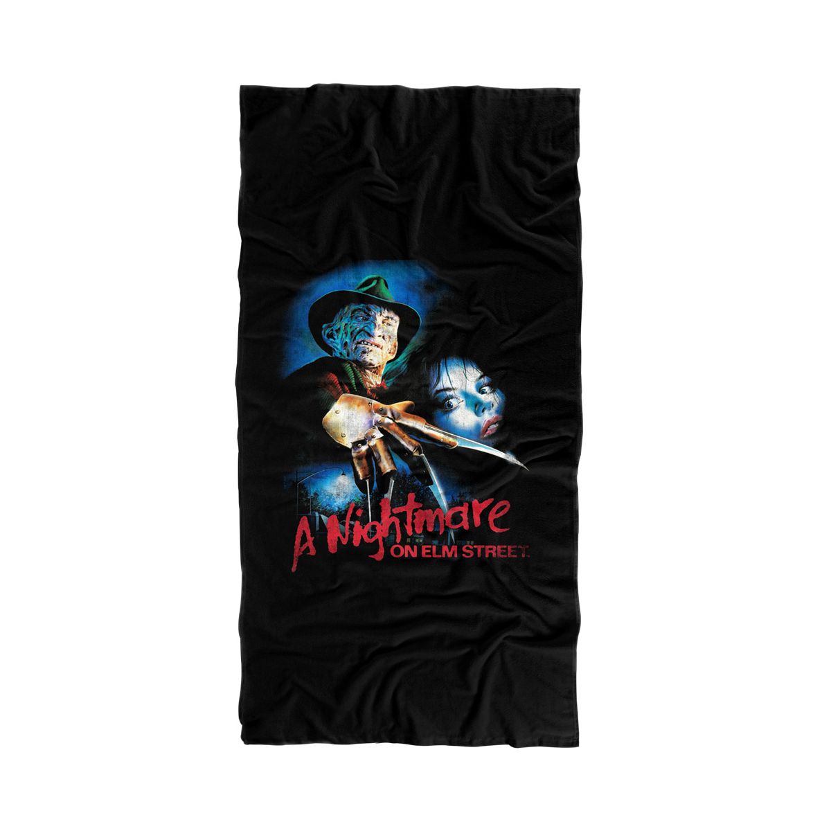 A Nightmare On Elm Street Vintage Airbrush Poster 30" x 60" Beach Towel
