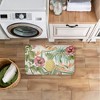 Stupell Industries Tropical Flowers & Pineapple Printed Anti-Fatigue Floor Mat, design by Kim Allen, 30"x18" - 3 of 4