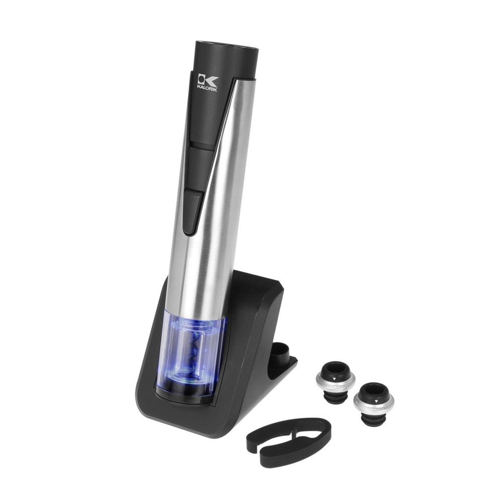 UPC 848052002661 product image for Kalorik 2-in-1 Wine Opener and Preserver Stainless Steel | upcitemdb.com