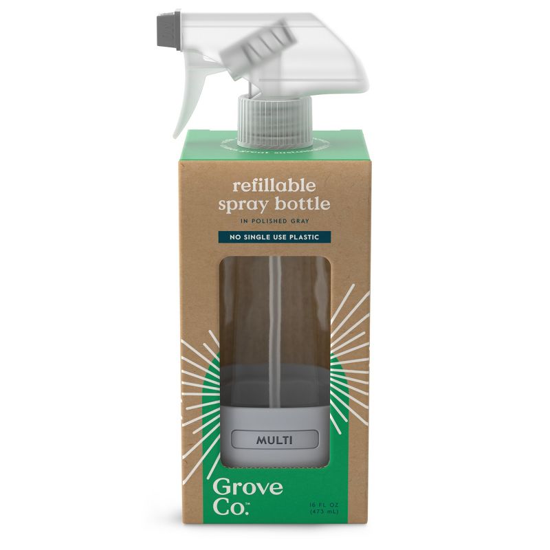Grove Co. Reusable Cleaning Glass Spray Bottle, 1 of 16