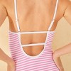 Women's Keyhole Back One Piece Swimsuit - Shade & Shore™ - 3 of 4