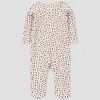 Carter's Just One You® Baby Girls' Cheetah Printed Sleep N' Play - Pink - 2 of 4