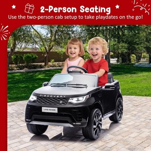 Electric Ride-On Car for Kids, 2-Seater Toddler Vehicle with Parental Remote Control, Music, LED Lights, Battery-Powered Ride-On Toy - 1 of 4