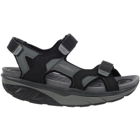 MBT Men's Saka 6S Sport Black/Charcoal Gray Outdoor Sandals,8