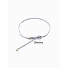 INSPIRE CHIC Women Skinny Braided Belt  Woven - Pin Buckle Casual  Waist Belt for Dresses - 3 of 4