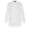 Women's Plus Size Malani Shirt - ivory | CITY CHIC - 4 of 4