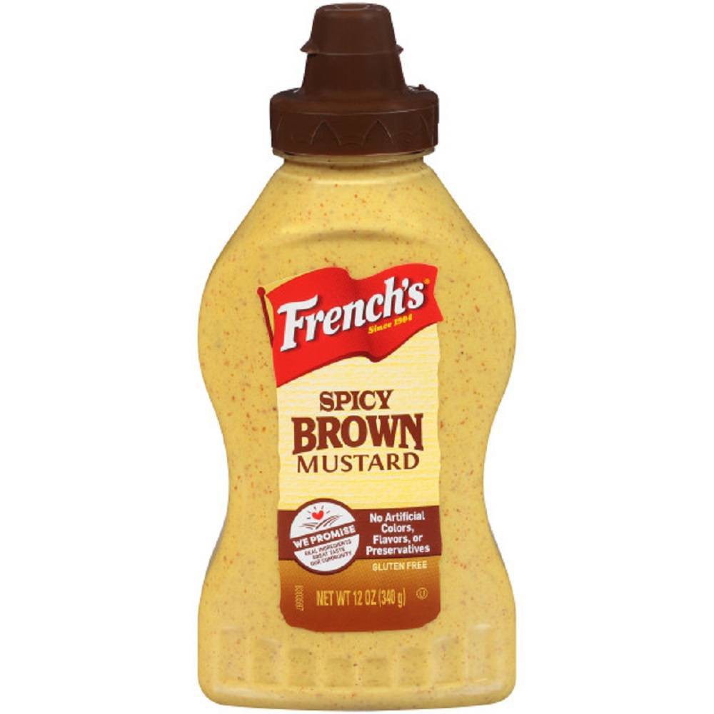 UPC 041500000428 product image for French's Spicy Brown Mustard 12oz | upcitemdb.com