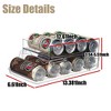 LunaLulinlk Soda Can Organizer Clear Refrigerator Bin for Soda Cans (12 Count) - 2 of 4