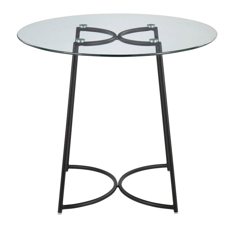 35" Cece Tempered Dining Table - LumiSource, 5 of 10