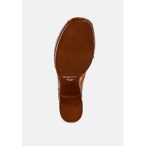 Lyrac Recycled Leather Platform Clogs In White Women - 1 of 1