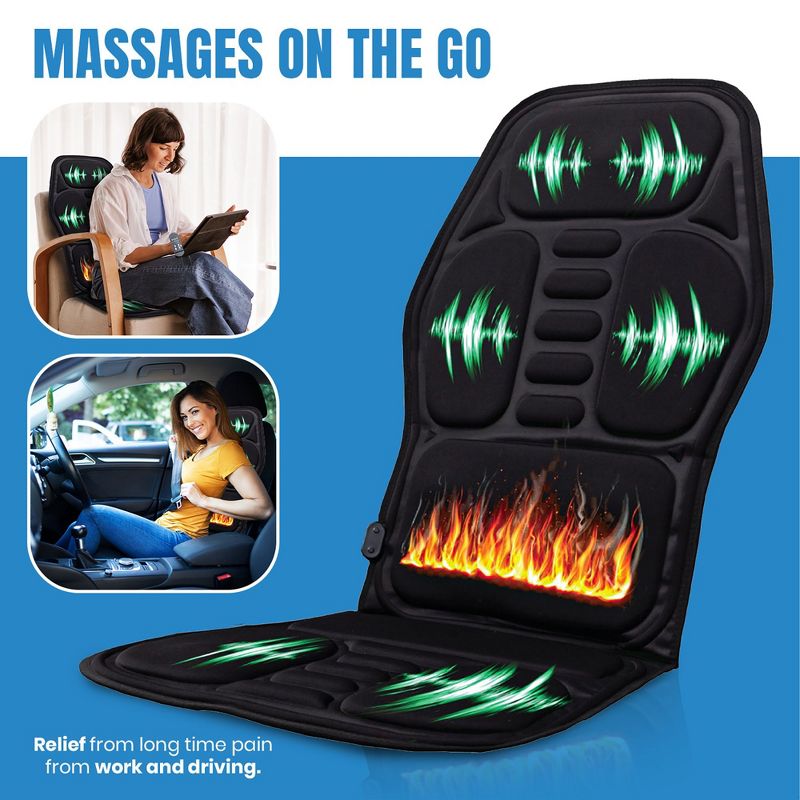 Pursonic Chair Cushion With Heat and Vibration, 2 of 7