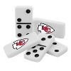 MasterPieces Officially Licensed NFL Kansas City Chiefs 28 Piece Dominoes Game for Adults - 3 of 4