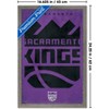 Trends International NBA Sacramento Kings - Logo 25 Framed Wall Poster Prints - 3 of 4