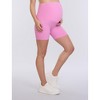 Women's 6 1/2" Maternity Biker Short | Motherhood Maternity - 3 of 4