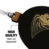 Lindenwood University Primary Logo Wood Christmas Tree Holiday Ornament - 3 of 4