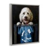 Stupell Industries Funny Dog X-Ray Snacks Floating Frame Canvas Art - 2 of 4