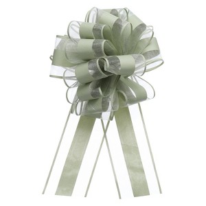 Unique Bargains Large Big Pull Bow Glitter Gift Wrapping Ribbon for Wedding 10 Pcs - 1 of 4