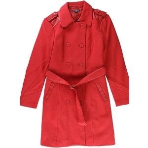 I.N.C International Concepts Womens Ponte Military Jacket, Red, Large - 1 of 1