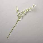 32" Faux White Delphinium Flower Stem - Hearth & Hand™ with Magnolia