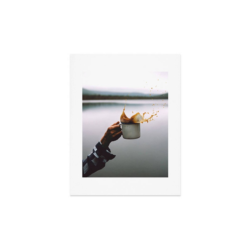 Photos - Other Decoration Deny Designs 11"x14" Rustic Bones Coffee Cheers Art Print