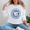 Yale University Bulldog Circle - Women's Garment Dyed Long Sleeve Graphic T-Shirt - 2 of 4