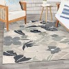Nourison Suncoast Floral Tropical Indoor/Outdoor Flatweave Rug - 2 of 4