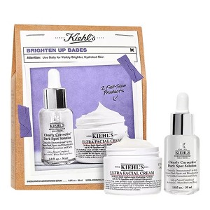 Kiehl's Brighten Up Babes Skincare Set (Clearly Corrective Solution 1 oz, Ultra Facial Cream 1.7 oz) - 1 of 3