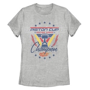 Women's Cars Piston Cup Champion T-Shirt - 1 of 3