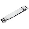 Unique Bargains Brim Aluminium Foil Exterior Car Front Window Sunshade Visor 50" x 24" Black 1 Pc - 4 of 4