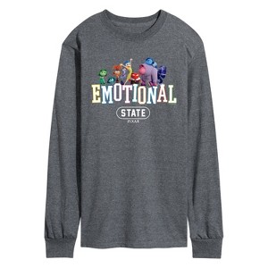 Men's - Inside Out 2 - Emotional State Long Sleeve Graphic T-Shirt - 1 of 3