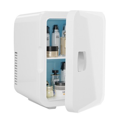 SUGIFT Portable 6-Can Mini Fridge - White