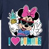 Boys' - Disney - I Love Summer Short Sleeve Graphic T-Shirt - 2 of 4