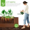 Best Choice Products 8x4x2ft Outdoor Metal Raised Garden Bed, Planter Box for Vegetables, Flowers, Herbs - 2 of 4