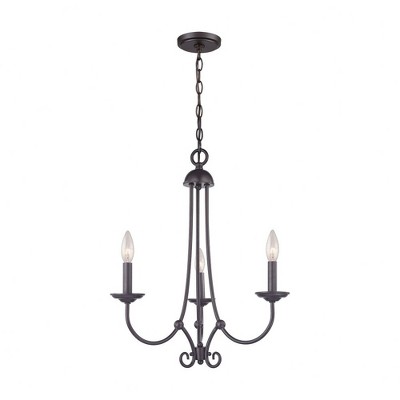 Thomas Lighting Williamsport 3 - Light Chandelier in  Oil Rubbed Bronze