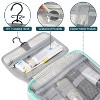 PAVILIA Hanging Toiletry Bag Travel Women Men, Foldable Cosmetic Organizer, Water Resistant Makeup Accessories Essentials Kit - 3 of 4