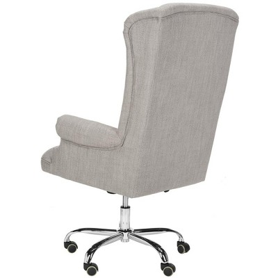 Gray High Back Fabric Executive Swivel Desk Chair