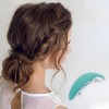 Unique Bargains Women's Classic Oval Shape Hair Clips 1 Pc - 2 of 3