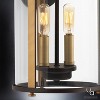 Urban Ambiance Luxury Rustic Outdoor Wall Light,  19.25"H x 8"W,  Olde Bronze Finish, UHP1120 - 4 of 4