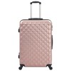 vidaXL Hardcase Trolley Set 3 pcs Rose Gold ABS - 3 of 4