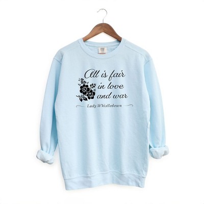 Simply Sage Market Women's Garment Dyed Graphic Sweatshirt All Is Fair