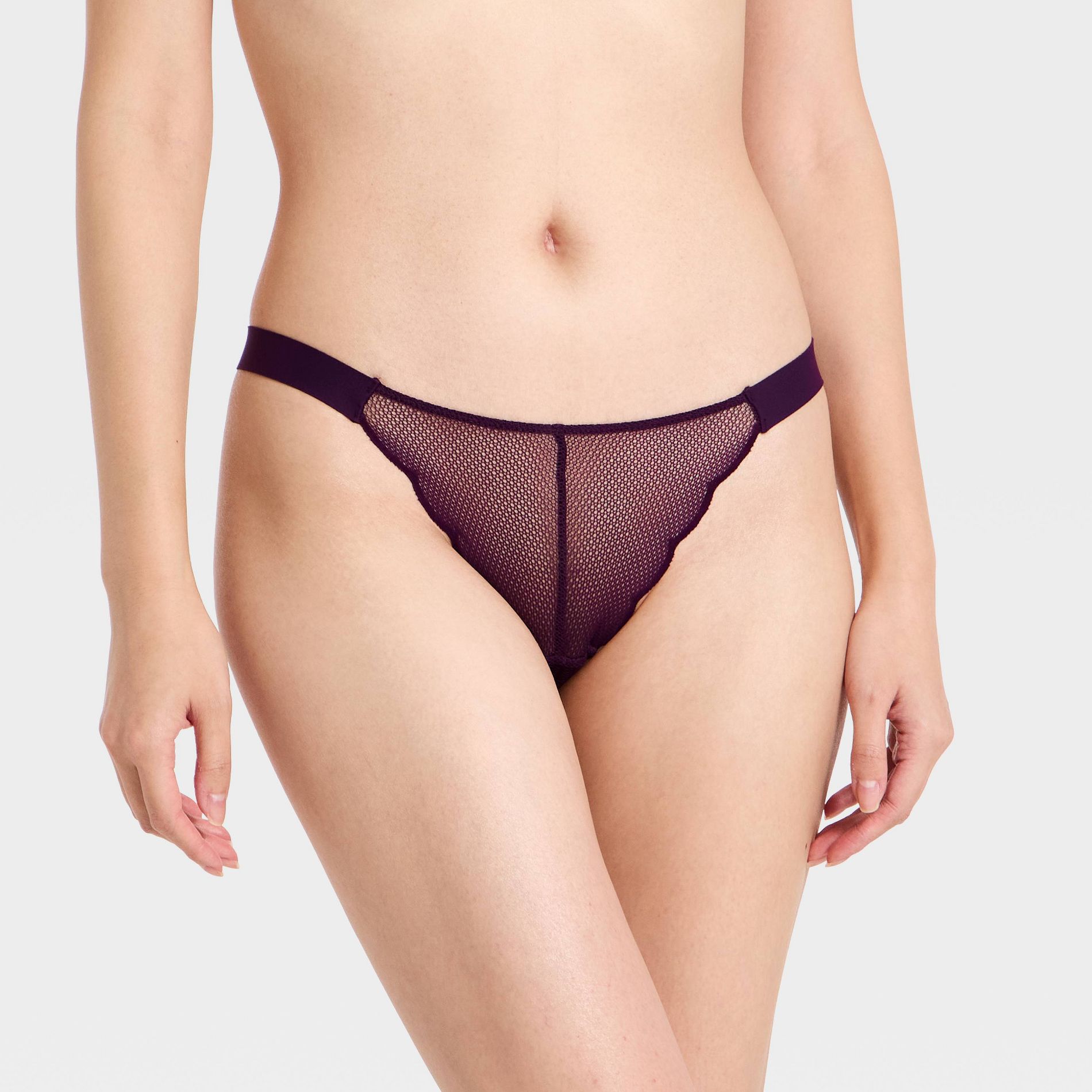 Women's Netting Lace Cheeky Underwear - Auden™