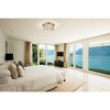 Cape Harbor 4-Light Flushmount Ceiling Light - Nautical Inspired, Dimmable, Steel & Glass - 4 of 4