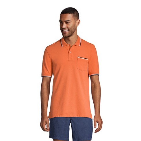 Lands' End Lands' End Men's Short Sleeve Comfort-first Mesh Polo Shirt ...