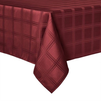 120" x 60" Element Tablecloth Red - Town & County Living